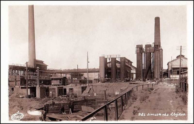 Zbýšov 1935, důl